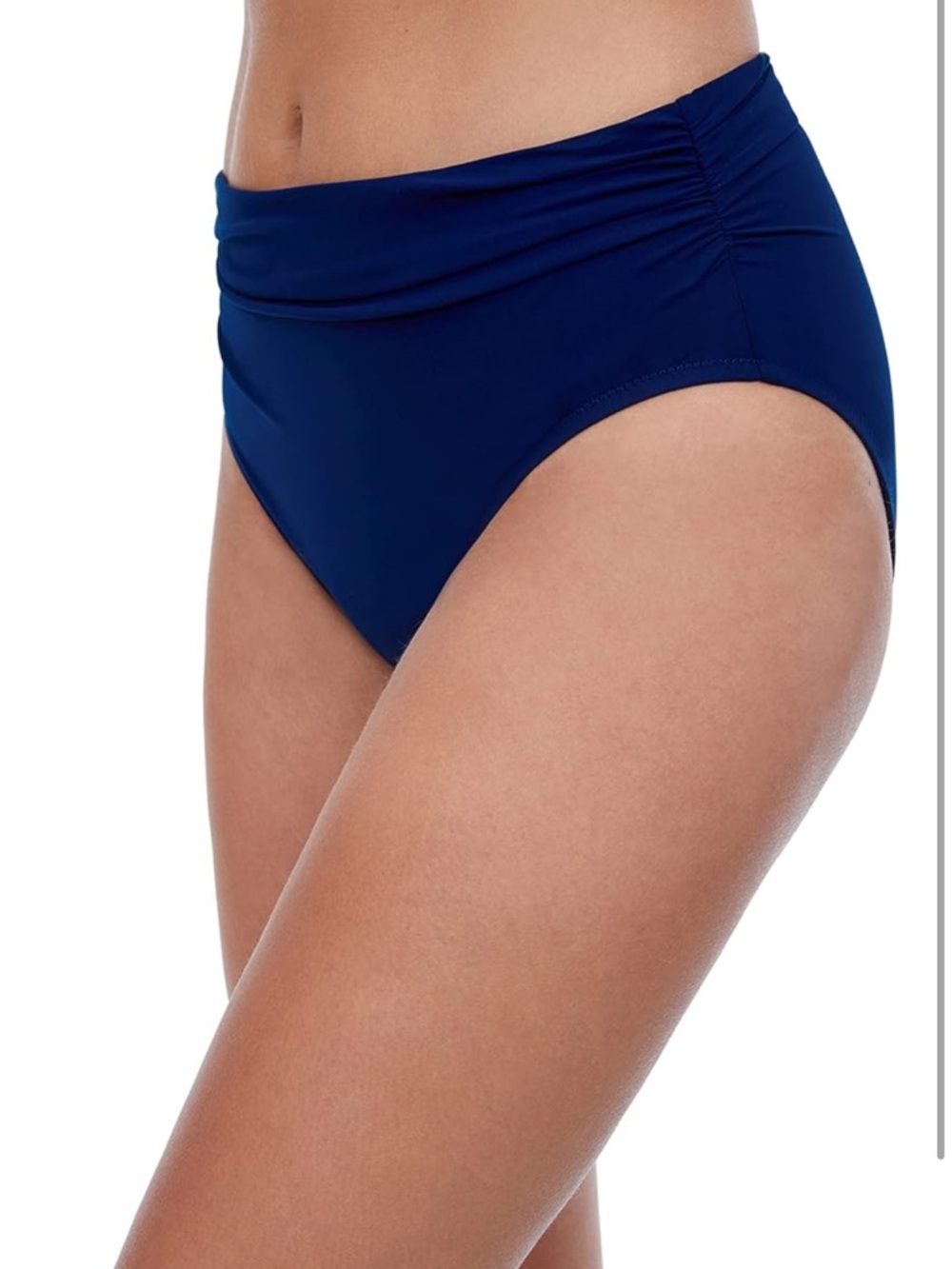 Profile by Gottex  Tutti Frutti Ruched High Waist Swimsuit Bikini Bottom 8